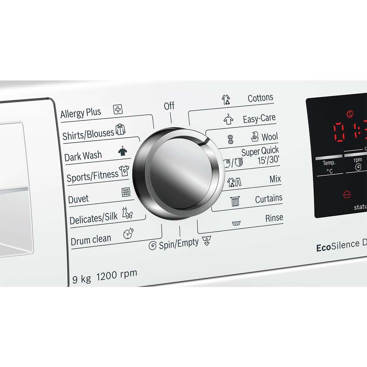 ماشین لباسشویی بوش مدل WAT24462GC - تصویر 3