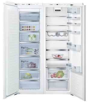 یخچال فریزر دوقلو بوش مدل KIR81AEF0-GIN81AEFO