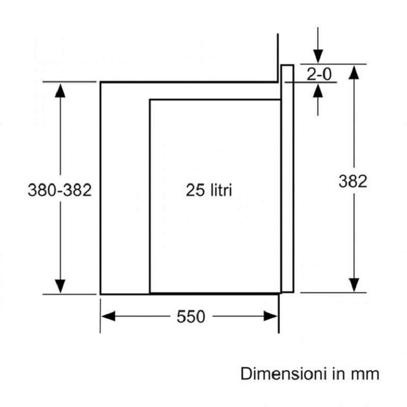 مایکروویو توکار بوش مدل BEL554MS0 - تصویر 1