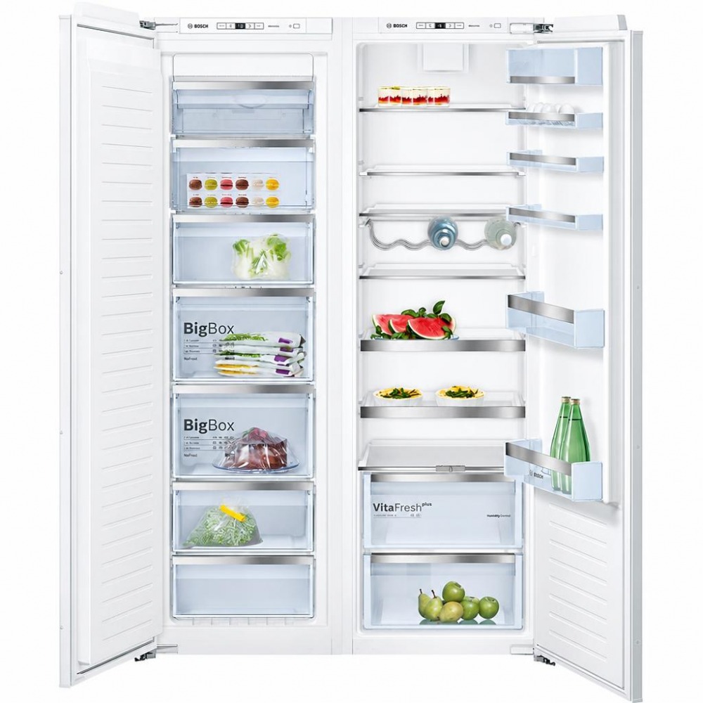 یخچال و فریزر دوقلو توکار بوش KIR81AF30U-GIN81AEFOU